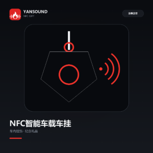 主播NFC智能车载车挂定制|车内挂饰 大哥专属纪念礼品